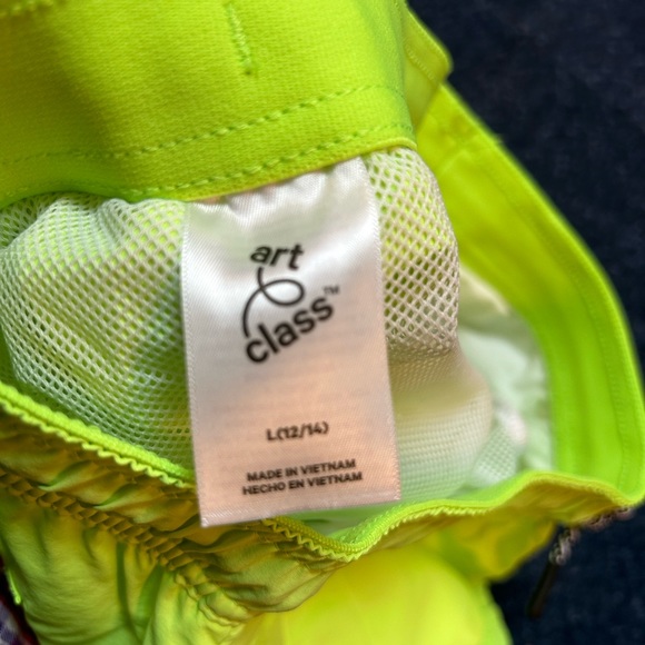 Neon yellow little boys swimming trunks - Picture 3 of 3